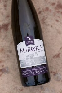 Aurora cellars Medium Sweet Gewurztraminer in Michigan