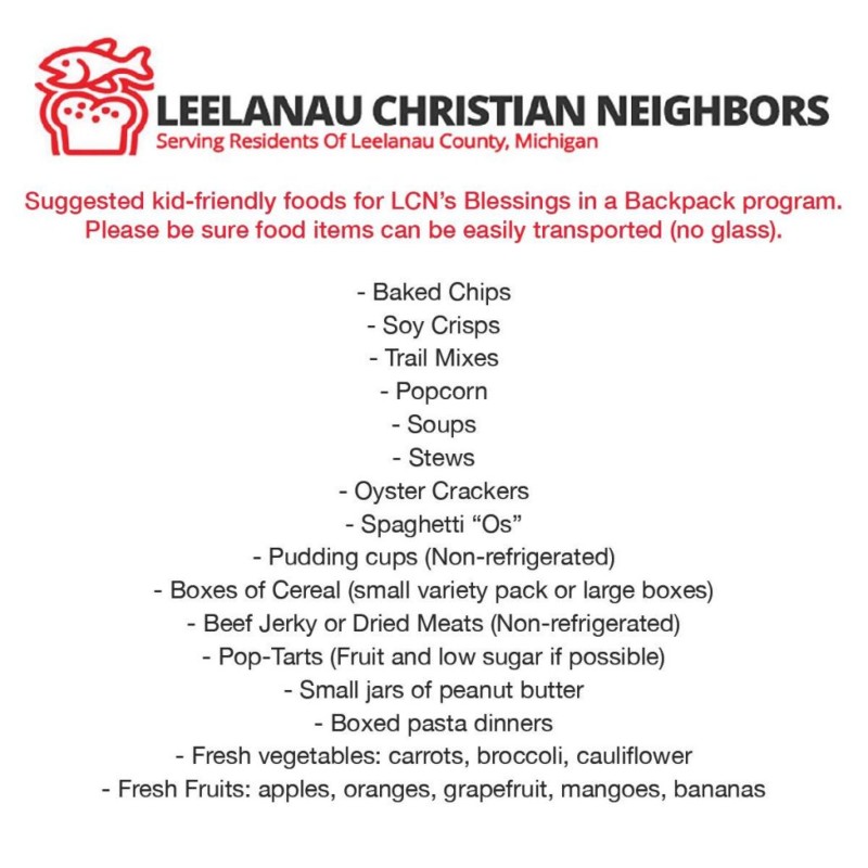 Leelanau Christian Neighbors