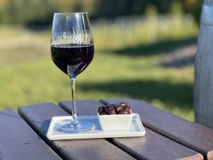 Blaufränkisch paired with Chocolate Covered Cacao Beans