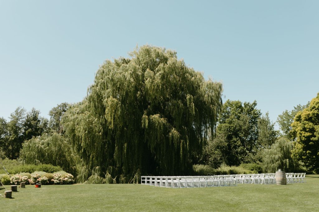 Large celebrations at Aurora cellars in Lake Leelanau, MI